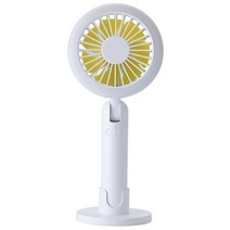 LED 휴대용 미니 선풍기 가볍고 시원한 선풍기, 핑크