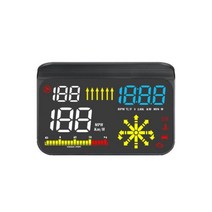 자동차 속도계 M15 HUD 헤드 업 네비게이션 OBD2 자동 온보드 컴퓨터 속도 전압 알람 프로젝션 전자, N01 .M15 OBD, 해외