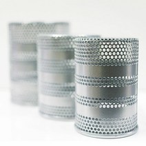 [KT알파쇼핑]철제 메탈 연필꽂이 펜꽂이 브러쉬보관함(소형 7cm), 실버_W314868