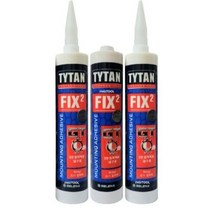 누리켐 타이탄 다용도 접착제 FIX2 GT 초강력접착제 다목적 실리콘 목재 석재 금속 초강력접착, FIX2 GT (290ML) 백색, 1개