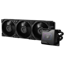 MSI MEG CoreLiquid S360 - AIO CPU 액체 쿨러 - 2.4인치 IPS 디스플레이 - LGA 1700 지원 - 360mm 라디에이터 - 트리플 120mm 무소