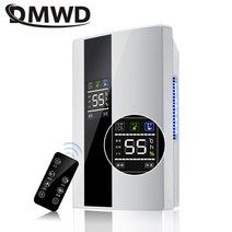 2.2L 지능형 원격 제습기 공기 건조기 정수기 습도 제어 제상 자동 셧다운 수분 흡수 기계, 110V