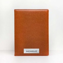 이니셜스 자동차 등록증 케이스 / 차량 로고 각인 차계부 보험증권 바인더, 뉴 브라운 (클리어파일형), 1개