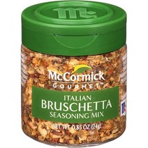 McCormick Gourmet 이탈리아 브루스케타 시즈닝 믹스 6개입 (1팩), 6 Count (Pack of 1)McCormick G
