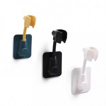 샤워기홀더 욕실 구정 가정용 샤워기거치대 샤워기고정 걸이 BB1326 교체 헤드, 블랙