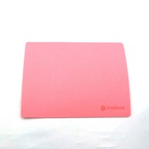 핑크 분홍색 마우스매트 컬러 마우스패드 안정적 오버워치 노트북 롤 PC방 PC