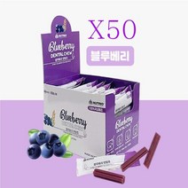 덴탈츄 블루베리 뉴트리오 덴탈츄 강아지 덴탈껌, 200p, 12g