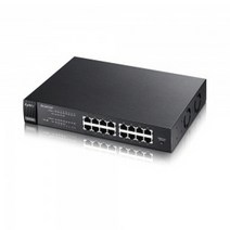 (ZyXEL) 10/100Mbps 16포트 / 8PoE 스위치 (130Watt) ES1100-16P 인터넷허브/공유기/무선랜카드/와이파이증폭기/랜허브/usb무선랜카드/무선공유기/기가허브/유선공유기/인터넷공유기, 단일 모델명/품번