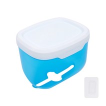 펀치없는 화장지 홀더 티슈 박스 방수 휴대 전화 보관 화장지 보관 랙 티슈 욕실 용품, Blue