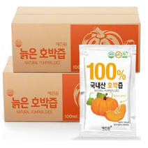 예진원 국내산 호박즙, 100ml x 100포, 10세트