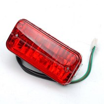 12V 후방 테일 라이트 110cc 125cc 농장 스포츠 스타일 황소 쿼드 먼지 자전거 ATV 4 바퀴, 한개옵션0