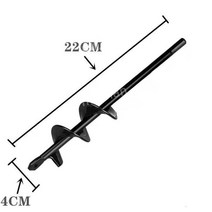겨울 땅파기 삽자루 파종기 심기 기계 모종 농기구 드릴 삽 파종기 자동호미, A, 1개