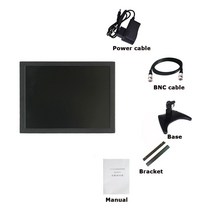 비율 4:3 화면 10 인치 산업용 오픈 프레임 휴대용 LCD 모니터, 02 VGA BNC AV HDMI USB