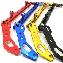 하템몰 HI26 멀티크로스바 미러고정 날개형 핸들바, 블랙