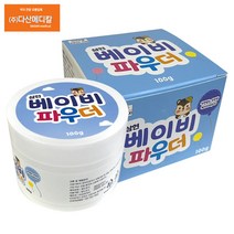 (주)삼현제약 토닥 베이비파우더(무석면 안심파우더)100ml, 4개