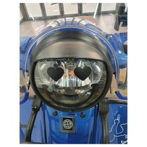 현카 베스파 헤드라이트 커버 캡 가드 바이저 GTS300 튜닝 액세서리, 1개