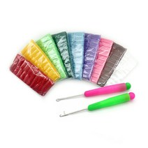 스킬자수 실 바늘 칼라 스킬실 스킬바늘 겨울취미 공예 DIY/한정판매, 초록