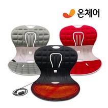 온체어 온열 좌식의자 바른 자세교정, 레드