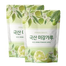닥터릴리 미강 분말 가루 국산, 500g 2개