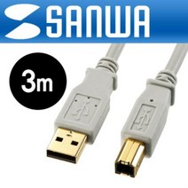 s0k8r1d2 트위스트페어케이블 USB2.0 AM-BM 케이블 3m 스캐너 프린터연결, [^^_상품선택_^^]
