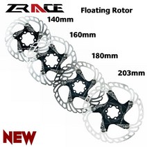ZRACE 자전거 브레이크 로터 강력한 방열 플로팅 로터 160mm 180mm 203mm MTB 디스크 브레이크, 180mm 1 개