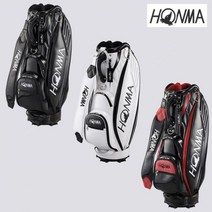 혼마코리아정품 스포티 캐디백 골프백 CB12209, 화이트/블랙