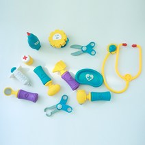 (퍼니소피) 롤플레이 소프트 치과 병원놀이세트 12pcs