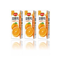 델몬트 드링크 오렌지 190ml 32개