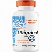 가네카의 QH로 최고의 유비퀴놀 건강한 심장 기능 지원 100MG 60 소프트겔s