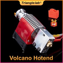 3D 프린터 부품 Trianglelab V6 화산 Hotend 12V/24V 원격 Bowen 인쇄 PT100 용 E3D Hotend 용 J 헤드 핫, 01 1.75 12V All-metal