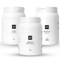 가성비가브랜드다 베이킹소다1kg+과탄산소다1kg+구연산1kg 용기타입 천연세제, 2세트