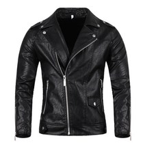 네스파 남성용 시크 라이더 가죽자켓 SZY 0018