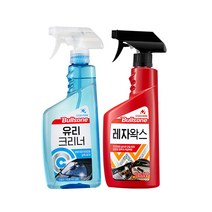 불스원 유리크리너 + 레자왁스 550ml 2종 set 실내크리너 가죽크리너 유리세정제