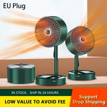 전기 히터 접이식 개폐식 난방 따뜻한 공기 송풍기 600W 1000W, EU Plug