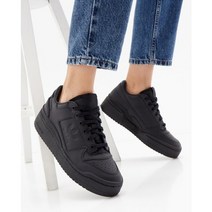 아디다스오리지널스 [남여공용]포럼볼드 W GY5922 아디다스오리지널 여자 남자 키높이 스니커즈 캐주얼 운동화 올블랙