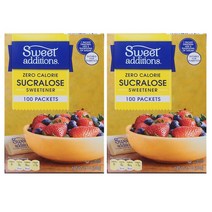 Sweet Additions Sucralose Sweetener 스위트어디션 수크랄로스 스위트너 3.5oz (100g) 2팩, 1개, 100g