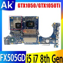 FX505GD 노트북 ASUS FX505 FX505G FX505GE MainboardWith I5-8300H I7-8750H GTX1050/GTX1050Ti, [03] I5-8th 17inch