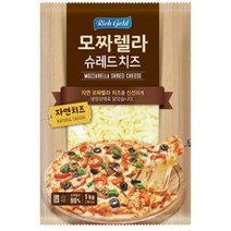 동서 리치골드 모짜렐라 슈레드 치즈 1kg, 5개