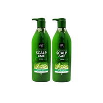 [트윈스몰] 미쟝센 스칼프케어 그린티 린스 (680ml) 지성 두피케어, 2