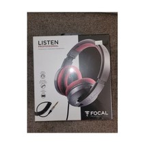 포칼 Listen Professional Closed-Back Circul-aural 헤드폰 Black