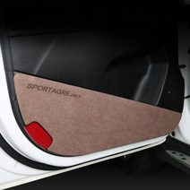 [모트라이너] 프리미엄 자동차 도어커버 펠트원단, 현대, 제네시스 G70 17년9월~_CH155