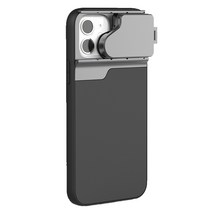 5 in 1 전화 렌즈 2x 망원 어항 렌즈 스마트 폰용 매크로 렌즈, iPhone12, 1개