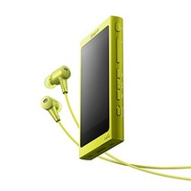 소니 워크맨 A시리즈 NW-A35HN 블루투스 마이크로SD 이어폰세트 MP3, 라임 옐로우 + 이어폰 포함, 16 GB