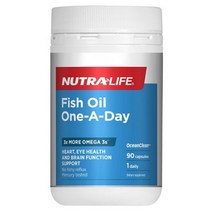 Nutralife Fish Oil One-A-Day Triple Strength 뉴트라라이프 피쉬오일 오메가 3 원어데이 90정