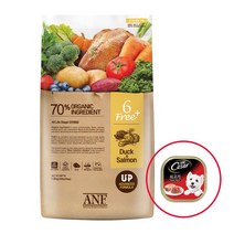 ANF 독 6FREE+ 식스프리 플러스 5종류 5.6kg 강아지 사료 모음 [시저 캔 증], 오리&연어 5.6kg [시저 캔 증정]