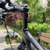 자전거 헤드업 핸들높이조절 115mm 117mm 블랙 자전거브랜딩, 블랙 115mm A타입