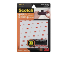 3M 스카치 블랙박스 고내열 양면 테이프 10 x 10cm, 3개