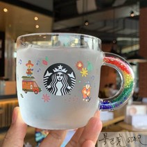 스타벅스 2020 시온글라스 색변하는컵 스타벅스컬러체인지 스타벅스알로하콜드컵 스타벅스한정판, 355ml 시온글라스