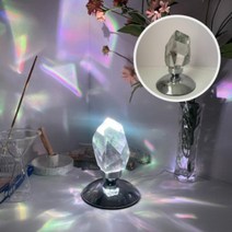 라이크스튜디오 크리스탈 조명 무선 스텐드 테이블 무드등 CRYSTAL, RAINBOW
