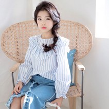 스타일노리터 하임 블라우스 블루